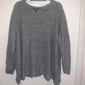 Gray sweater